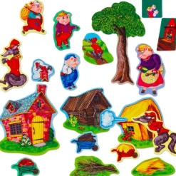 Classic Stories Three Pigs Felt Set
