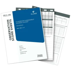 CLASS® 2nd Edition Observation Score Sheets Pre-K 3rd