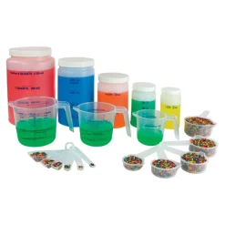 Classroom Measurement Bottles, Jars, Cups, and Teacher Guide