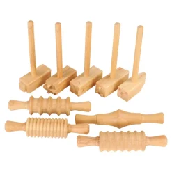 Clay or Dough Hammers & Rollers