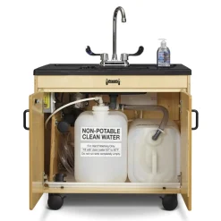 Clean Hands Helper Portable Handwashing Station Plastic Sink