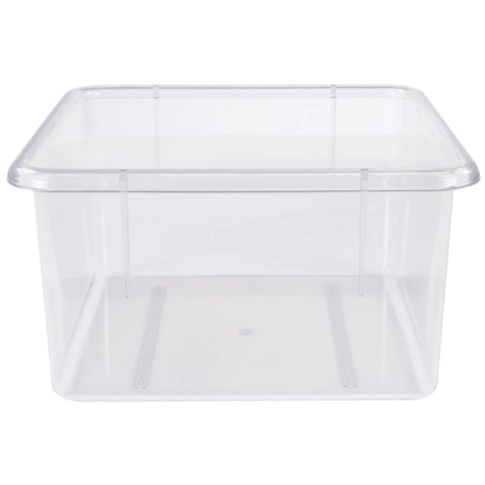 5 Clear Bins for 10-Cubby Wall Locker