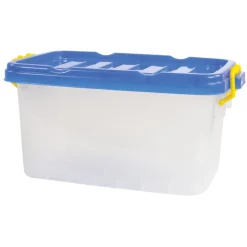 Clear Container with Latch Lid Set of 4