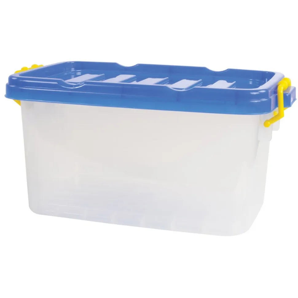 Clear Container with Latch Lid Set of 4
