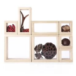 Clear Treasure Blocks Set of 8