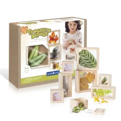 Clear Treasure Blocks Set of 8