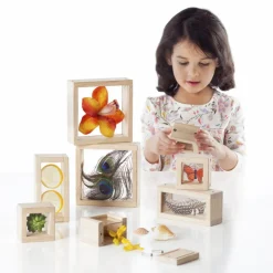 Clear Treasure Blocks Set of 8