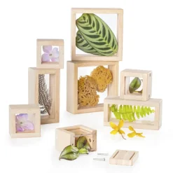 Clear Treasure Blocks Set of 8
