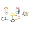 Clip Sticks & Connectors 460 Pieces
