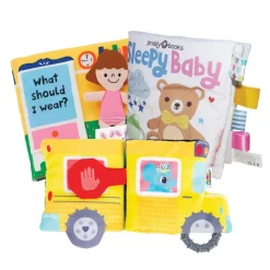 Cloth Activity Books Set of 3