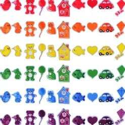 Color Bears & Other Stories Felt Set 60 Pieces