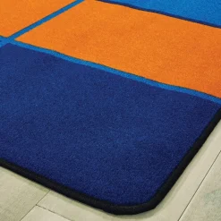 Color Blocks Seating KID$ Value PLUS Rug 6' x 9' Rectangle