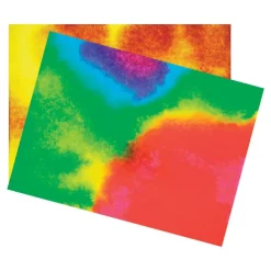 Color-Diffusing Paper