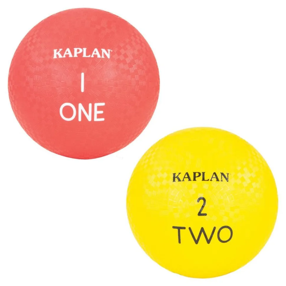Colored Playground Balls Set of 6