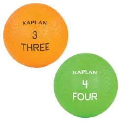 Colored Playground Balls Set of 6