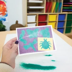 Colored Sand Art & Sticker Sheets