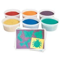 Colored Sand Art & Sticker Sheets