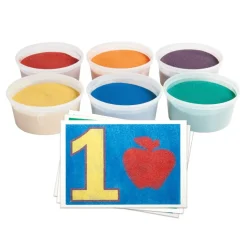 Colored Sand Art & Sticker Sheets