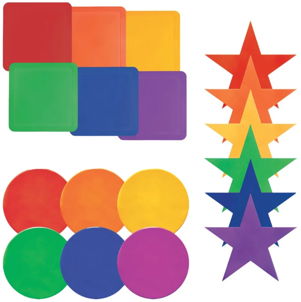 Colors and Shapes Activity Mats Collection
