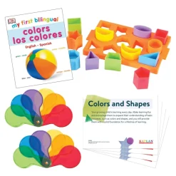 Colors & Shapes Learning Kit Bilingual