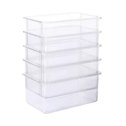 Color Storage Bins Set of 5