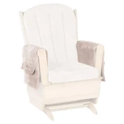 Comfort Glider with Fabric Cushions