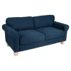 Comfy 71" Couch Blue