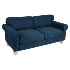 Comfy 71" Couch Blue