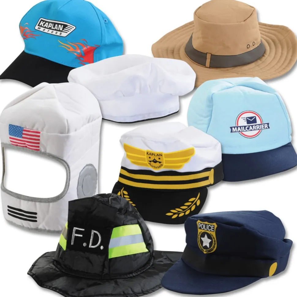 Community Helper Hat Collection Set of 8