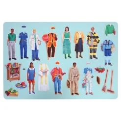 Community Helpers Felt Set 28 Pieces