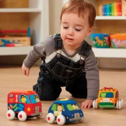 Community Pull-Back Vehicles Set of 4
