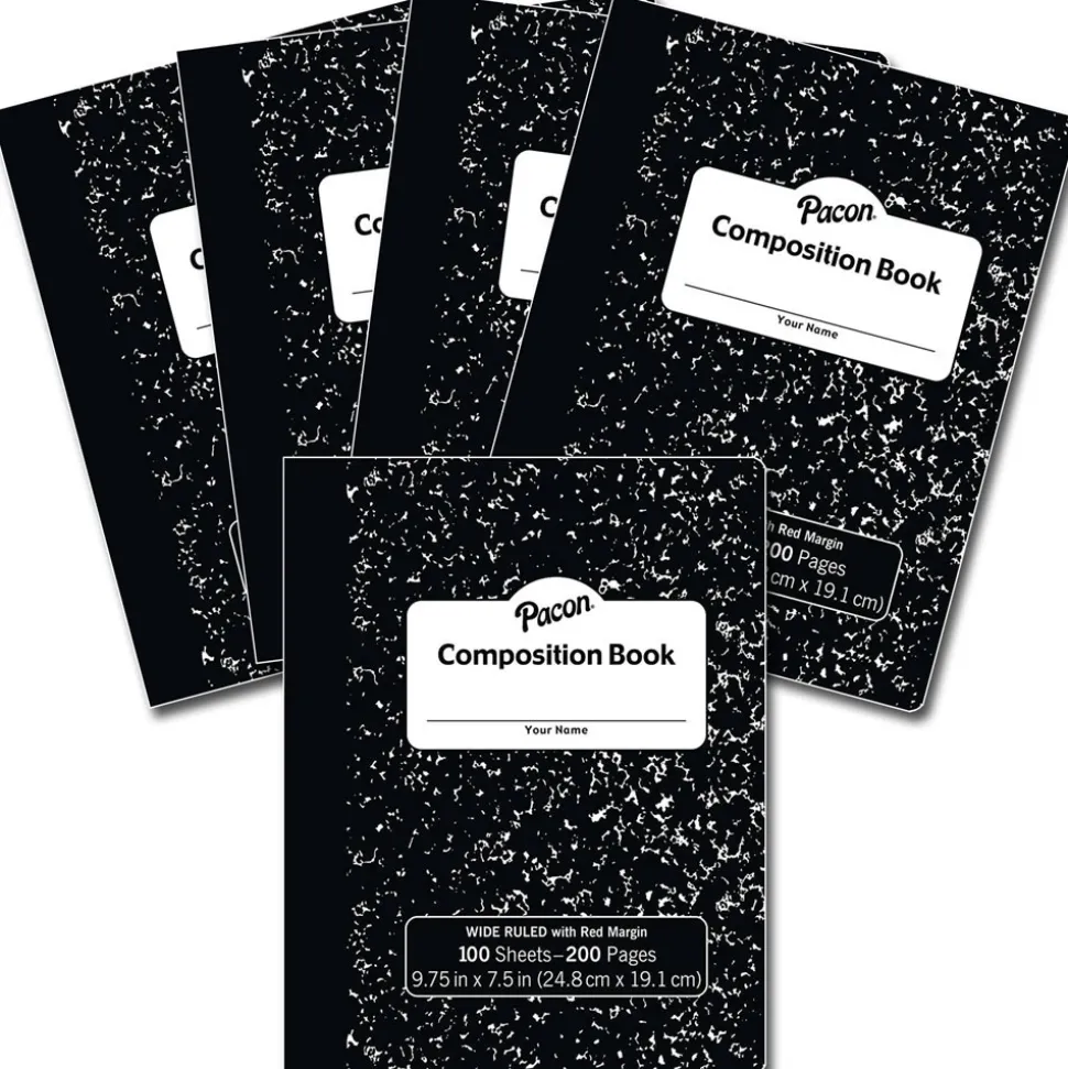 Composition Books Set of 5