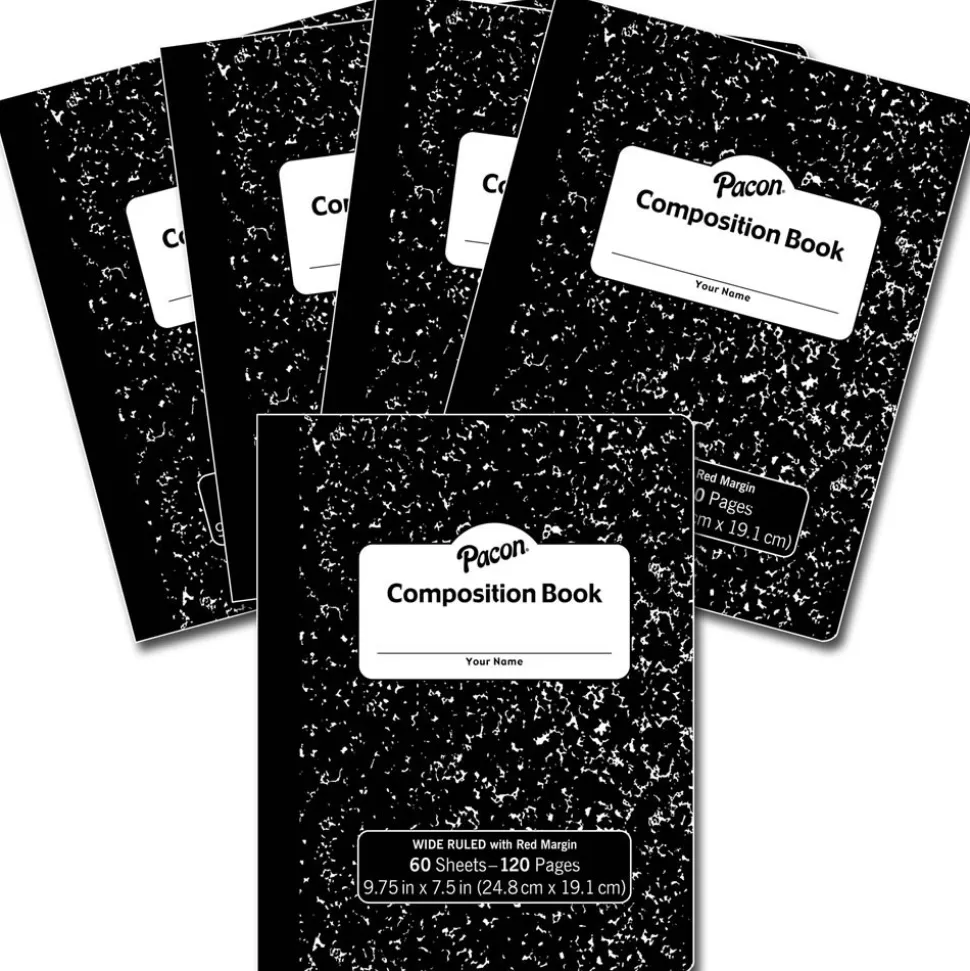 Composition Books Set of 5