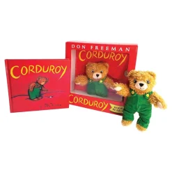 Corduroy Book and Bear Set