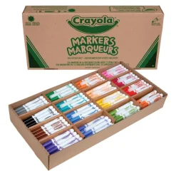 256 Crayola® Broad Line Markers