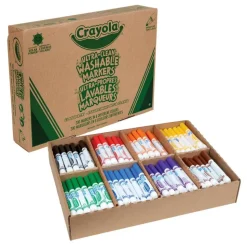 Crayola® Broad Line Washable Markers Classpack 200 count, 8 colors