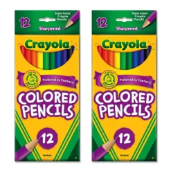 Crayola® Colored Pencils 12 Pack Set of 2