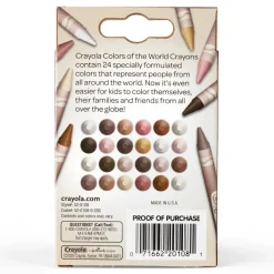 Crayola® Colors of the World 24-Count Crayons Set of 4