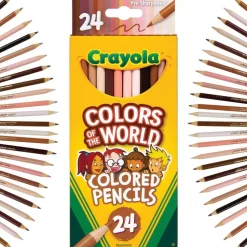Crayola® Colors of the World 24-Count Colored Pencils