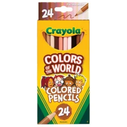 Crayola® Colors of the World 24-Count Colored Pencils