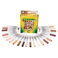 Crayola® Colors of the World Markers 24 Pack