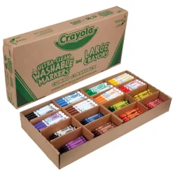 Crayola® Combo Washable Marker and Large Crayon Classpack