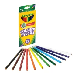 Crayola® 12-Pack Eco-Friendly Bright Colored Pencils