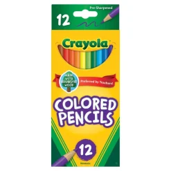 Crayola® 12-Pack Eco-Friendly Bright Colored Pencils