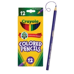 Crayola® 12-Pack Eco-Friendly Bright Colored Pencils