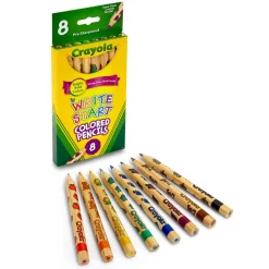 Crayola® 8-Pack Eco-Friendly Write Start Colored Pencils