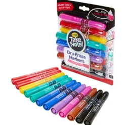 Crayola® Take Note!™ Chisel-Tip Dry-Erase Markers 12 Count