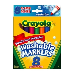 Crayola® Washable Markers 8 Count & 12 Count Markers Sets of 10