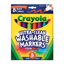 Crayola® Washable Markers 8 Count & 12 Count Markers Sets of 10