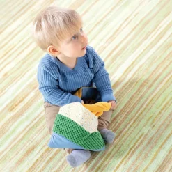 Crinkle Pockets Natural Set of 3